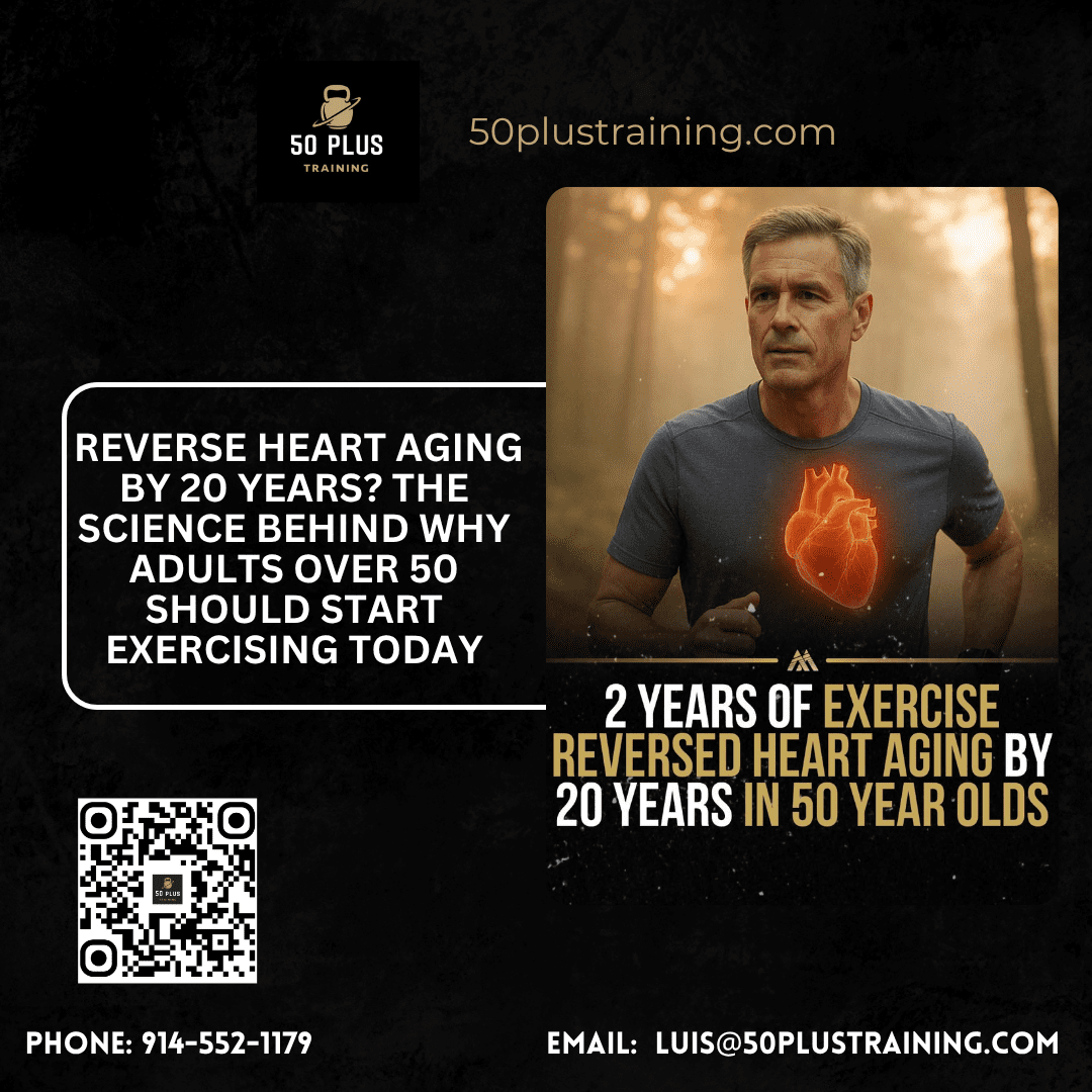 Reverse Heart Aging by 20 Years? The Science Behind Why Adults Over 50 Should Start Exercising Today