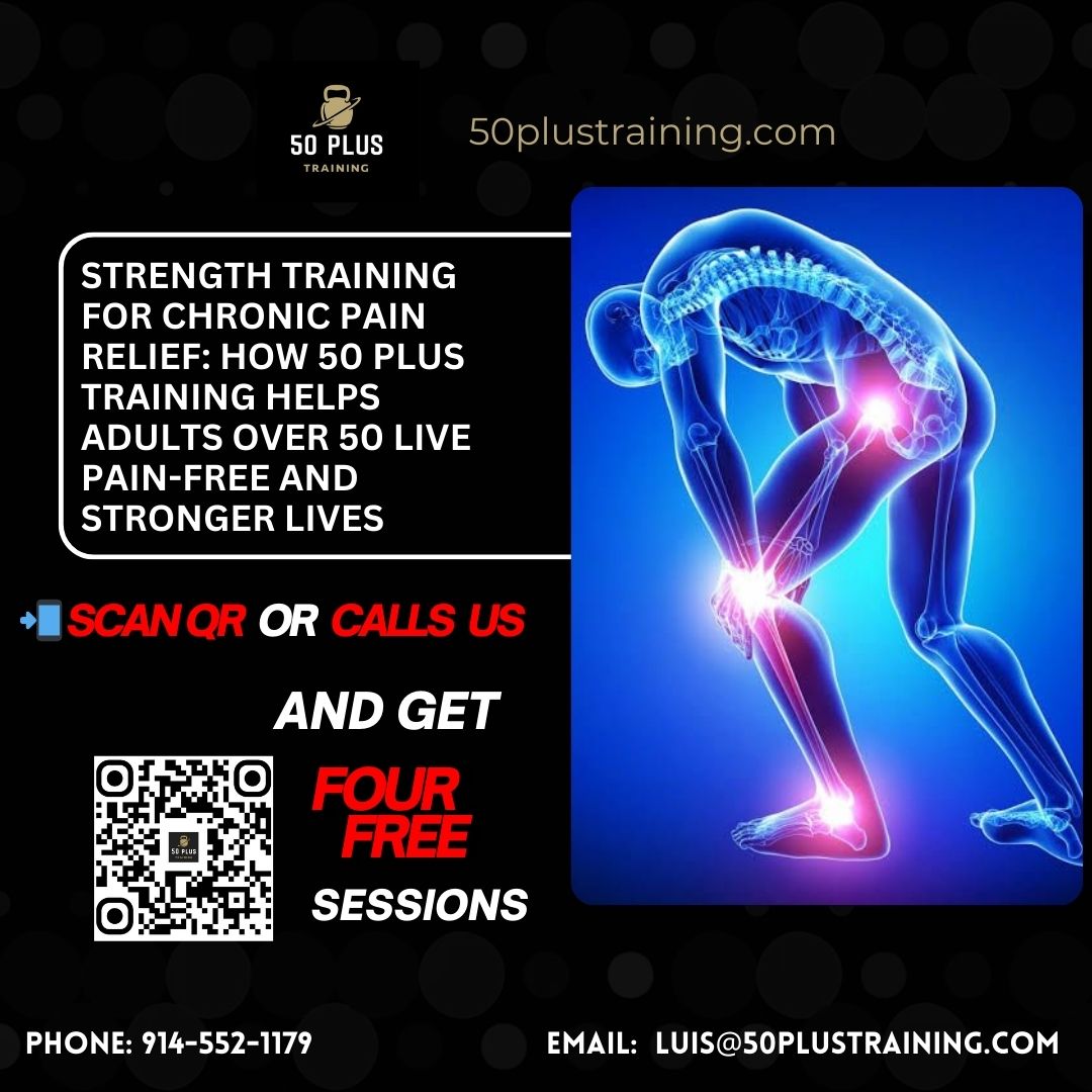 Strength Training for Chronic Pain Relief: How 50 Plus Training Helps Adults Over 50 Live Pain-Free and Stronger Lives