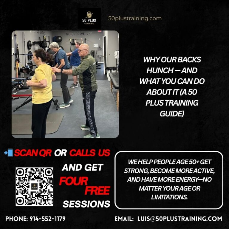  Why Our Backs Hunch — And What You Can Do About It (A 50 Plus Training Guide)