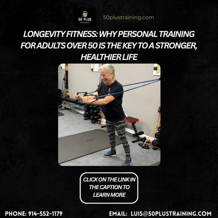 Longevity Fitness: Why Personal Training for Adults Over 50 Is the Key to a Stronger, Healthier Life