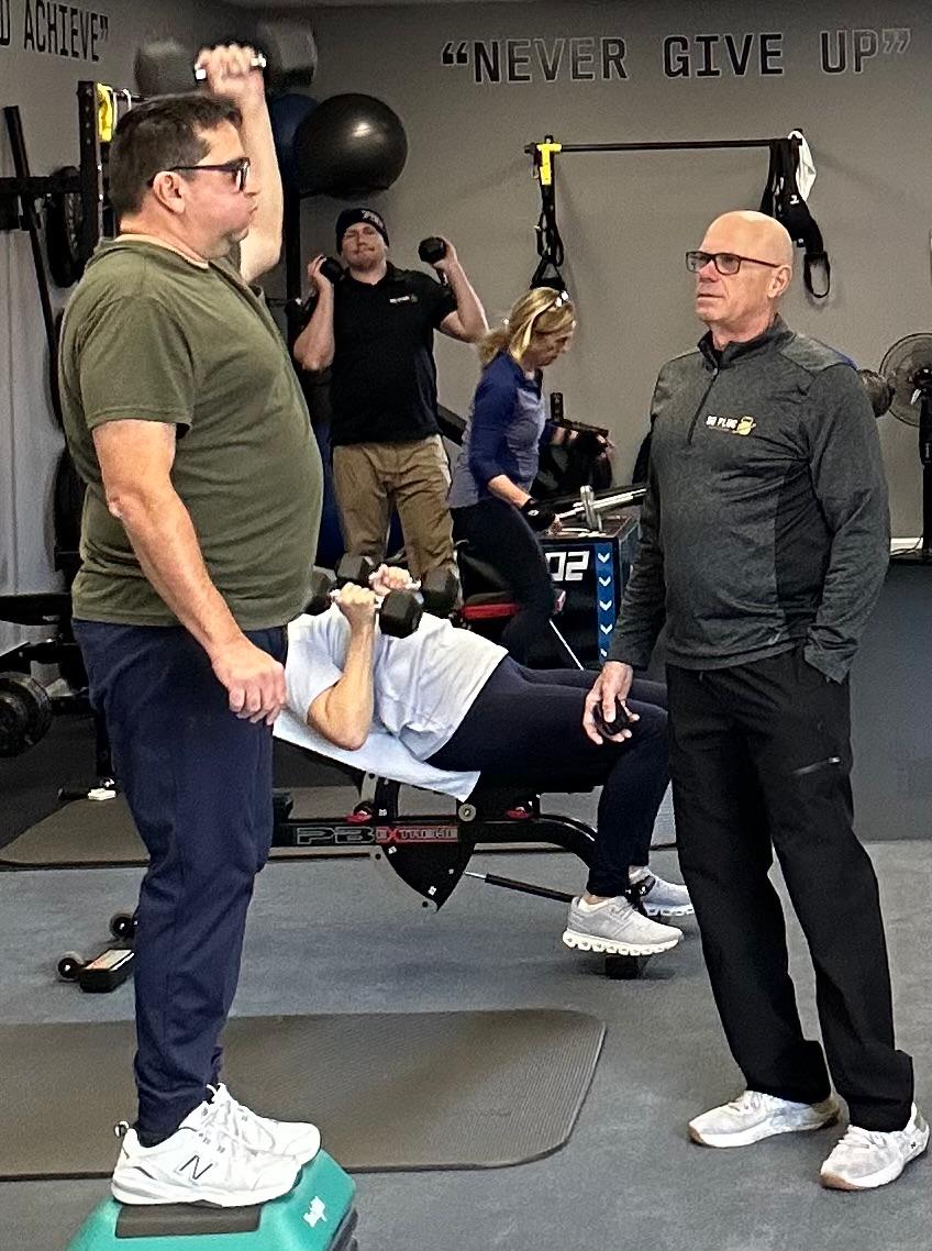 Adults over 50 strength training at 50 Plus Training in Yorktown Heights