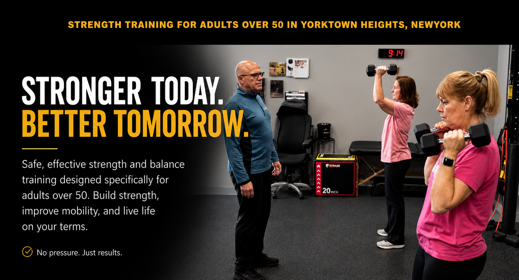 Strength Training for Adults Over 50 in Yorktown Heights newyork